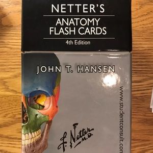 Netter’s Anatomy Flash Cards
